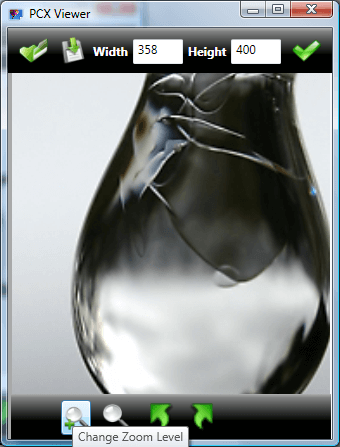 PCX viewer - Zoom